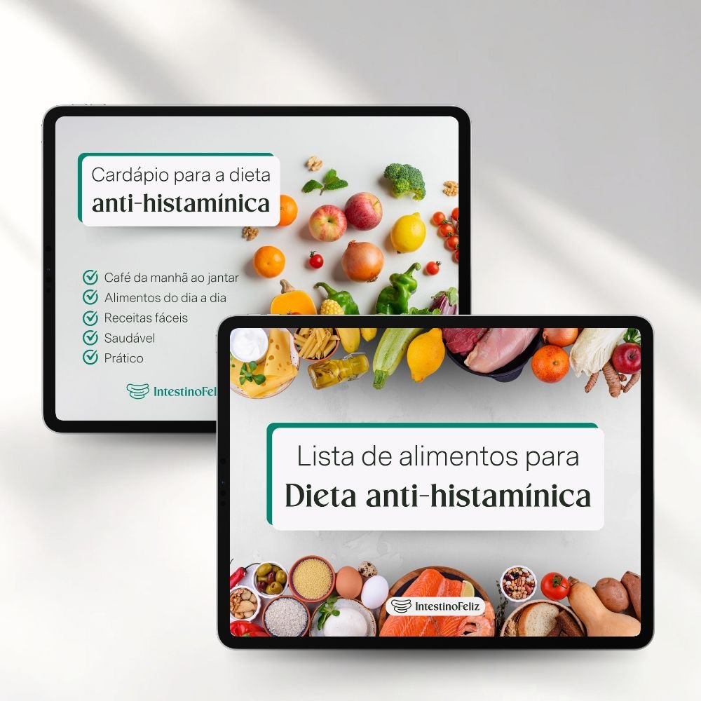 Combo Dieta Anti - Histamínica - Intestino Feliz
