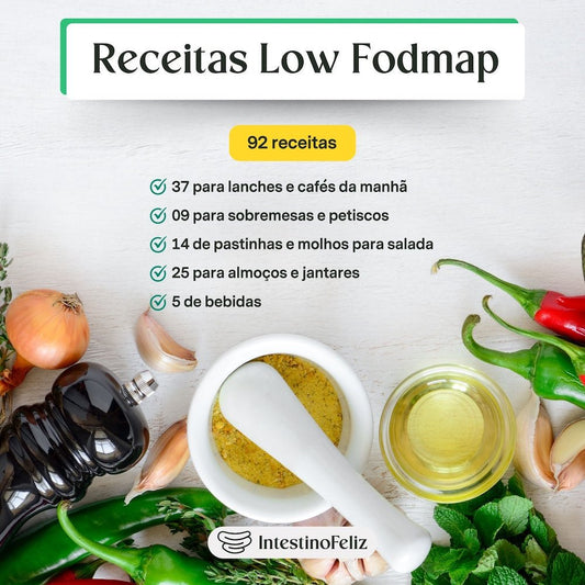 Receitas Low Fodmap - Intestino Feliz