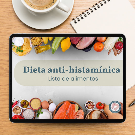 Lista de Alimentos da Dieta anti-histamínica - Intestino Feliz- E-books