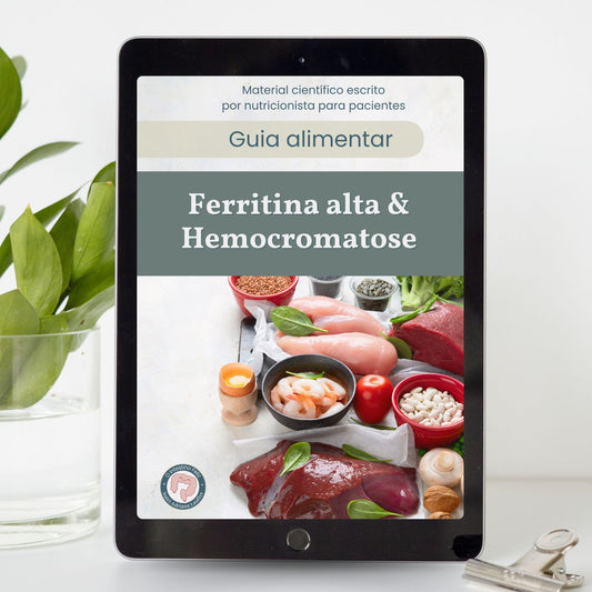 Guia Alimentar para Ferritina Alta e Hemocromatose - Intestino Feliz- E-books