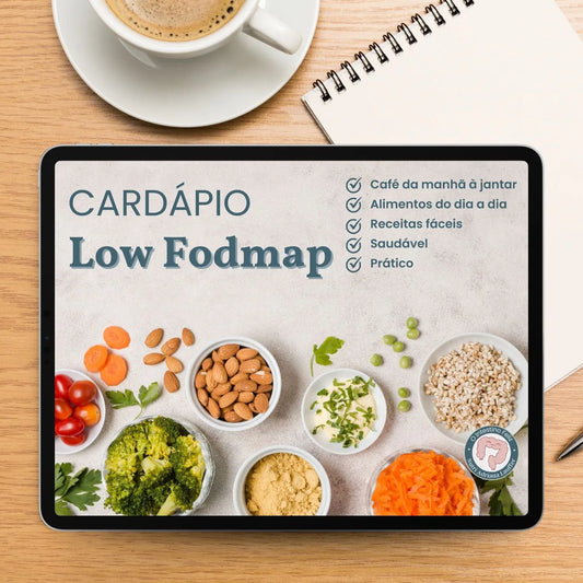 Cardápio Low Fodmap - Intestino Feliz- E-books
